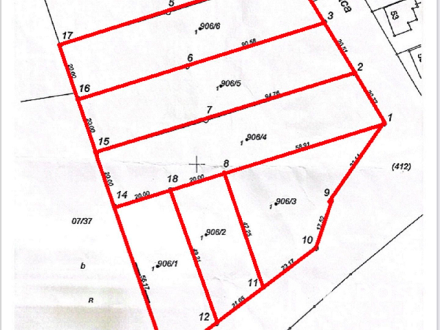 Vizsláson 6 db építési telek eladó!