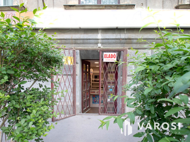 Orczy úton 44 m2-es, utcai bejáratú üzlethelyiség eladó