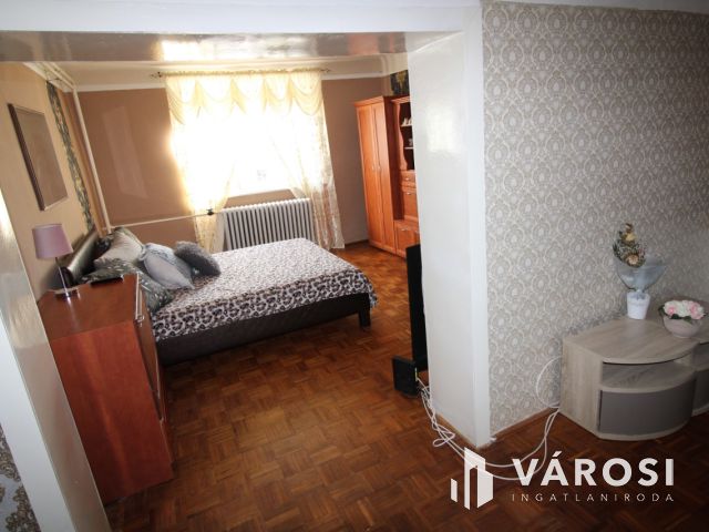 Jó elosztású ház, gazdálkodásra alkalmas telekkel.