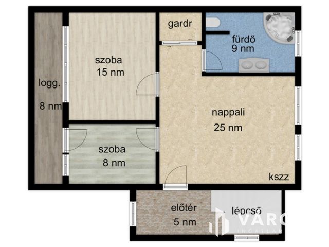 Tökéletes választás, leendő nagycsaládosoknak.