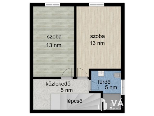 Petőfi telepen, stílusos ikerház eladó.