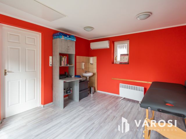 Praktikus elrendezésű ház parkosított kerttel a belvárosban