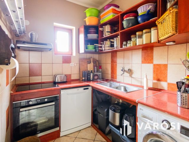 Praktikus elrendezésű ház parkosított kerttel a belvárosban