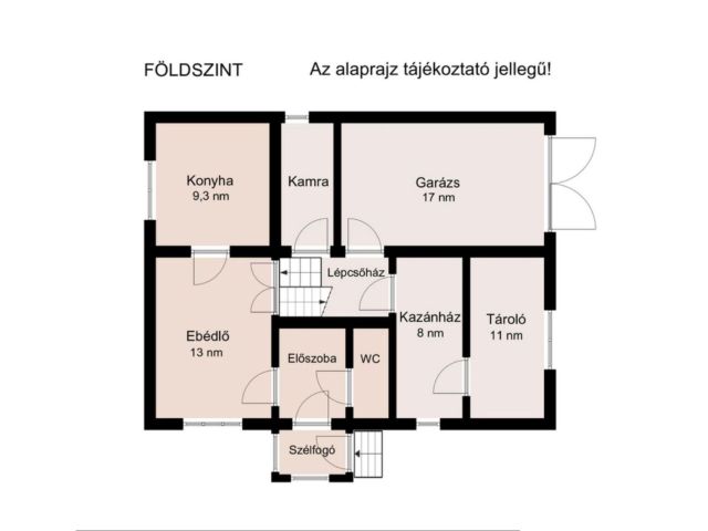 Tágas családi ház nagy telekkel