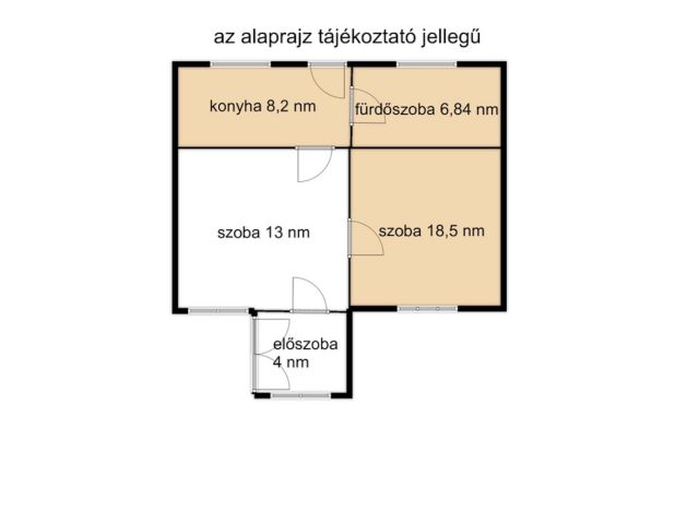 Jó szerkezetű kis ház tágas telekkel a folyóparton