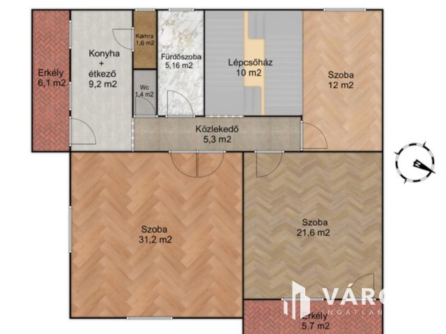 Két szintes családi ház nagy garázssal Egerben!