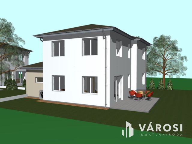 Új építésű családi ház Erdőskert csendes utcájában eladó