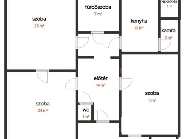 3 szobás sorházi lakás Sarkad csendes jó környékén