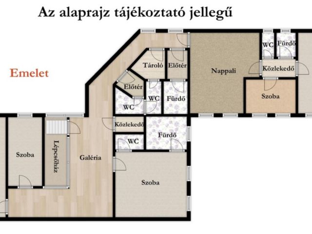 Turisztikai, közösségi célra is alkalmas üdülő Szanazugban