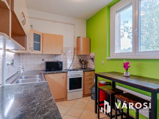 Csendes, zöldövezeti 2 szobás lakás - jó állapot