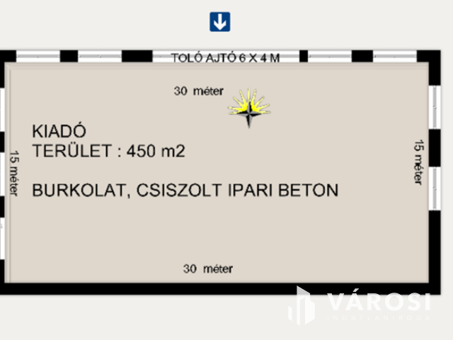 Kiváló ipari csarnok