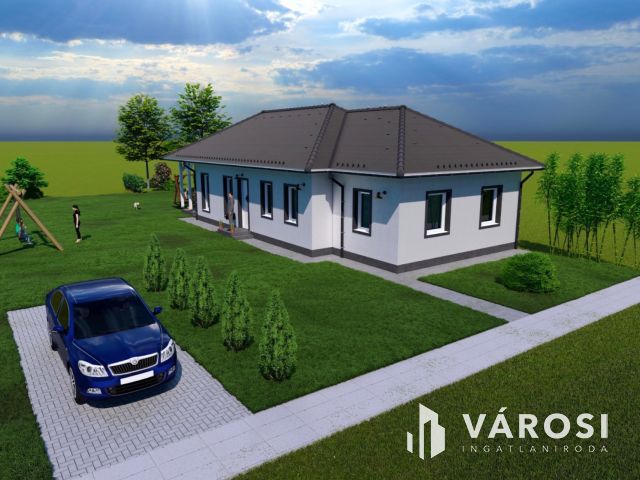 Új építésű ház kényelmes méretű telekkel Sándorfalván