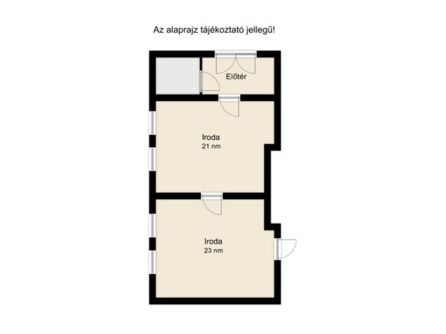 Eladó iroda Békéscsaba belvárosában – két parkolóhellyel!