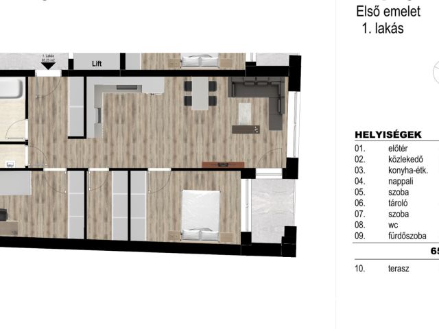 Debrecen Nagyon Belvárosi, Nagyon Új, Nagyon Szuper Lakás!