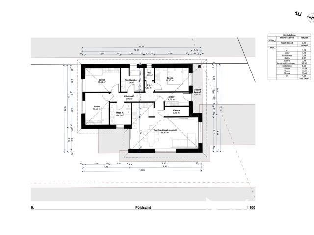 Új építésű, 100 m2-es tégla családi házak Kishomokon eladók