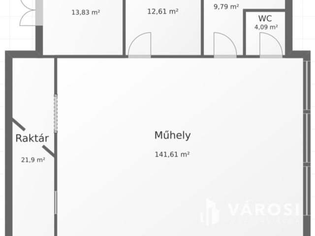 Többféle üzleti tevékenységre alkalmas épület eladó!