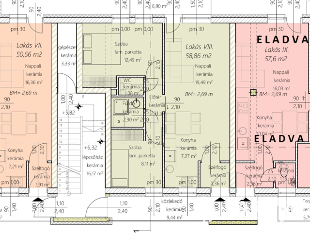 Kisteleken újépítésű lakásokat kínálok