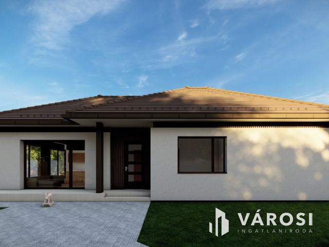 Új építésű, 100 m2-es tégla családi házak Kishomokon eladók