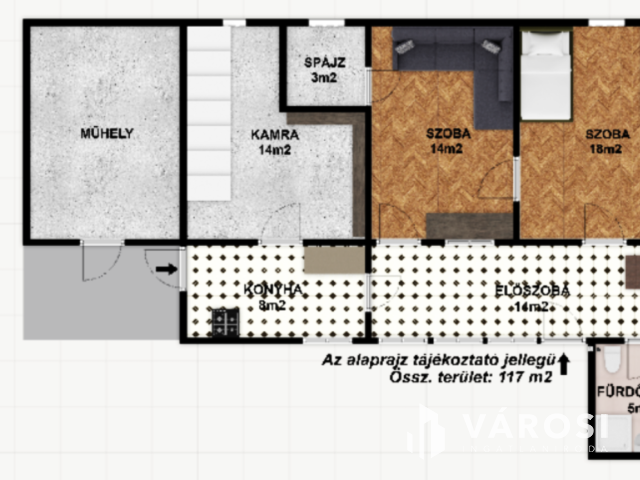 Barátságos, azonnal költözhető, 4 szobás vidéki házikó