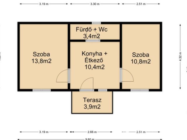Zalakaroson családi kis családi ház kis udvarral