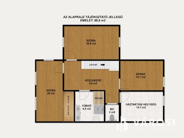 160 m2-es, családi-sorház a Csaba Park környékén eladó