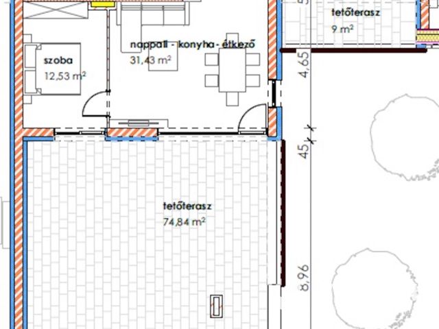 Penthouse a  Hagymatikumtól 30 méterre 4