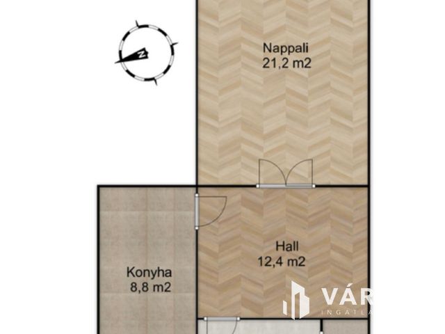 44 m2-es felújítandó garzon a Göncz Árpád Városközpontnál!