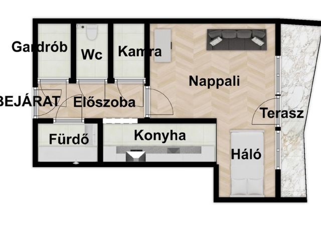 Szenzációs helyen a Mechwart téren!