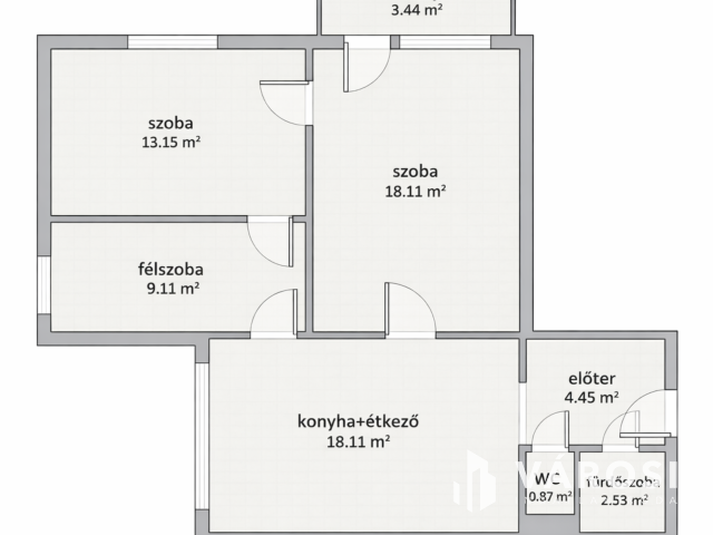 Azonnal költözhető felújított lakás Debrecen Tócóskertben