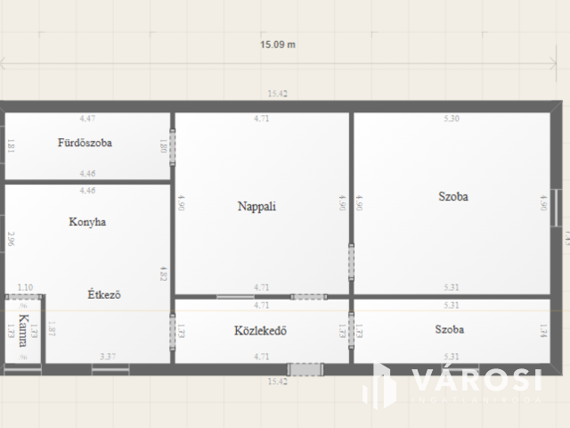 Orosházi részlegesen felújított családi ház