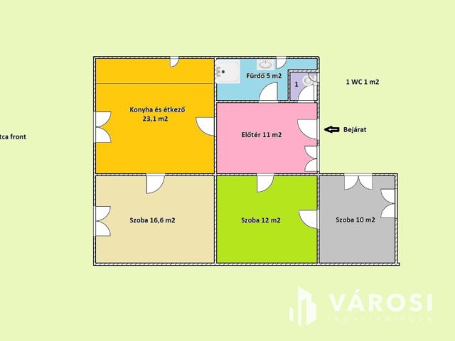 Vidéki hangulatú felújítandó családi ház Tinnyén.