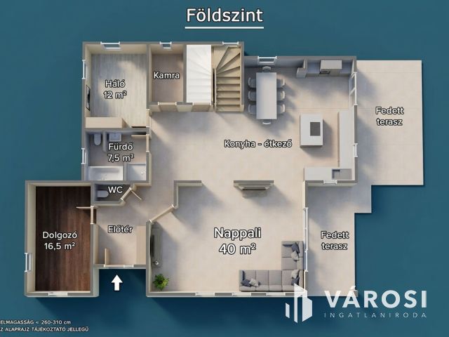 Mediterrán családi ház, luxus lakóparkban Fótligeten