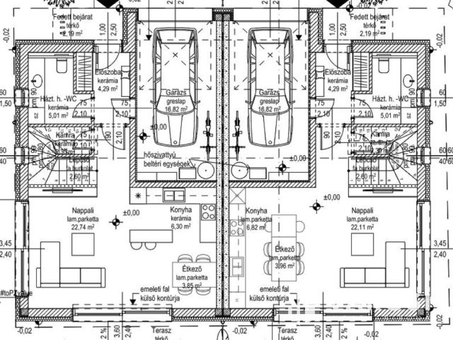 Prémium minőségű, újonnan épülő ikerház a Panka közben