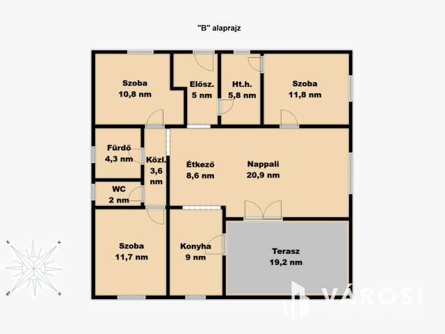 Új építésű családi házak a legújabb kertvárosban