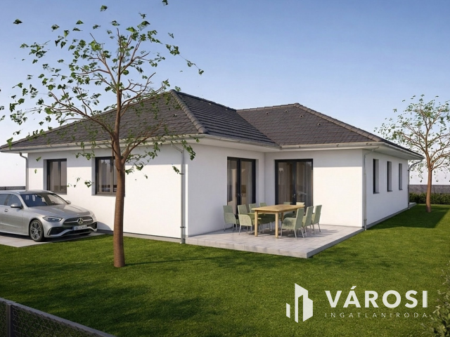 Új építésű családi házak a legújabb kertvárosban