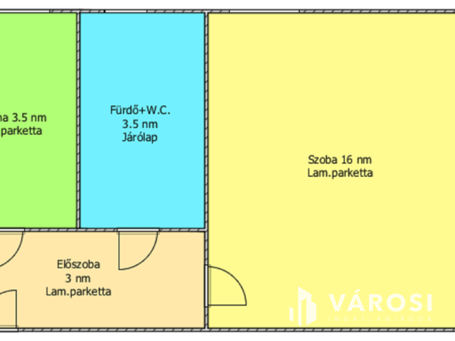 Kemerovón földszinti 1 szobás lakás kiadó!