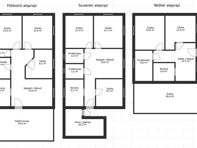 Zsóry-fürdő: 3 szintes ház, 20 fő, kész lehetőség!