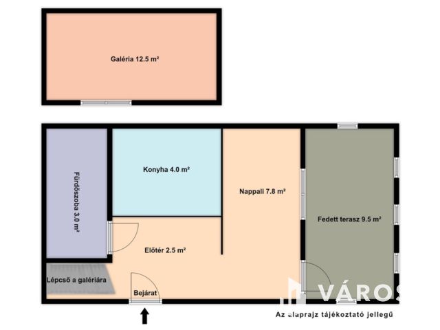 Felújított, berendezett lakás a Palotanegyedben eladó