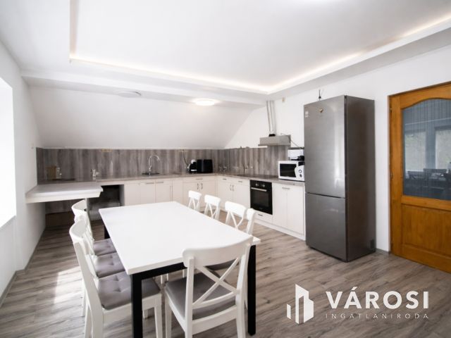 Modern családi otthon és kész üzemi bázis Nagyszénáson