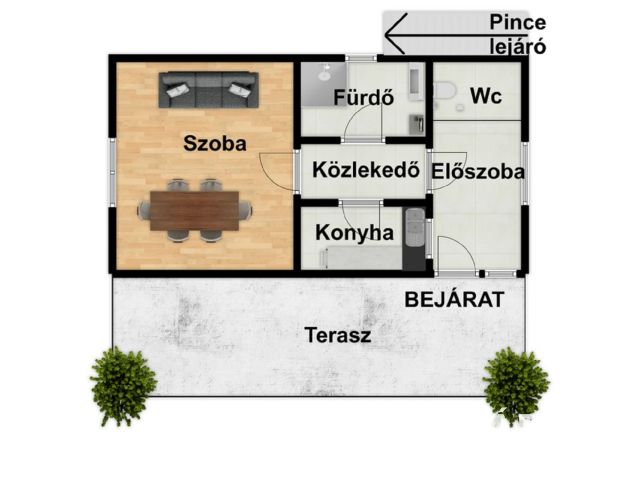 Hatalmas telekkel kisebb ház Ecseren!