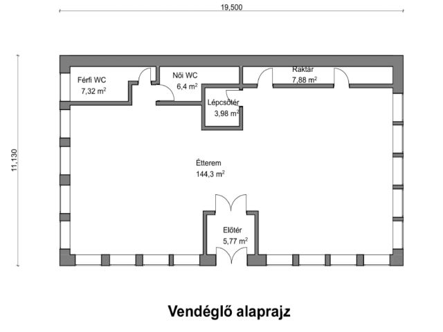 4 az 1-ben Üzleti Lehetőség! Komplex Vendéglátóegység.