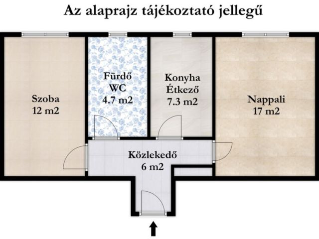 Tégla lakás Gyula szívében