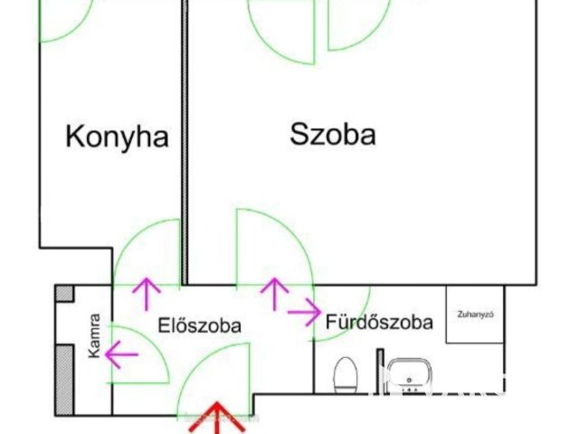 Hangulatos, praktikus kis lakás a Corvin negyed közelében!