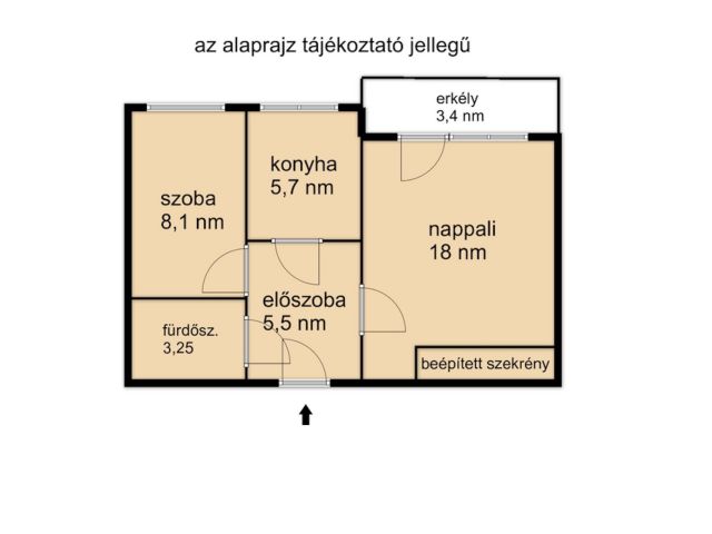 Kiadó panel lakás a belvároshoz közel