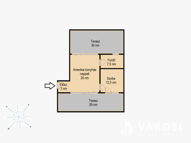 Kiadó luxus penthouse lakás Velencén