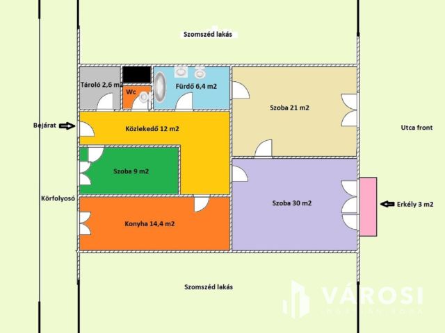 XI.Ker. szívében 93 m²-es, alakítható lakás, kiváló lokáció