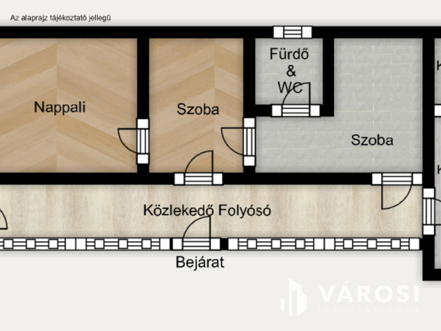 Nagy porta csendes utca élhető élettér