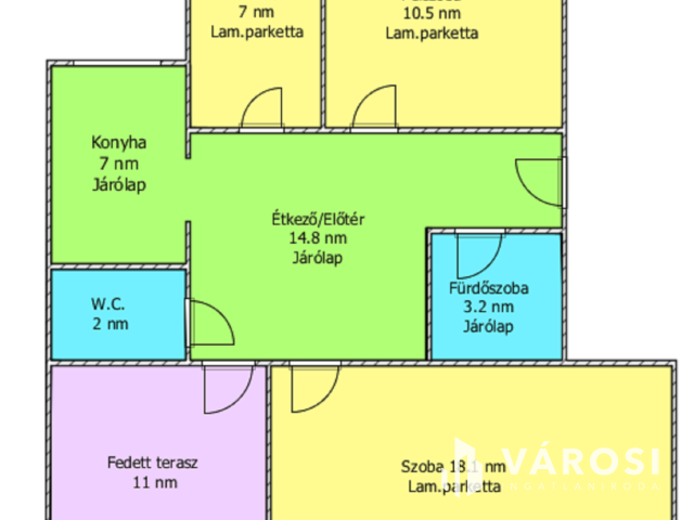 Makarenkó úton földszinti nagy teraszos lakás eladó!