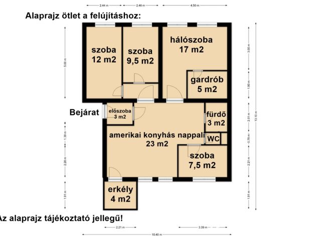 Kedvelt helyen első emeleti, erkélyes, tégla lakás eladó!