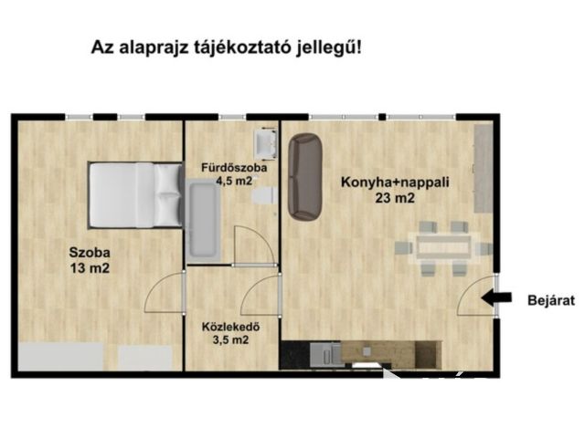 Modern,szép lakás csendes helyen belvároshoz közel kiadó!